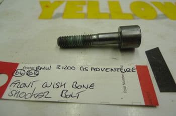 BMW R1200GS ADVENTURE FRONT WISH BONE SHOCK ABSORBER BOLT #1 (LOC-C)