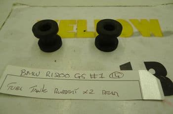 BMW R1200GS ADVENTURE FUEL TANK RUBBERS X2 REAR #1 (LOC-C)