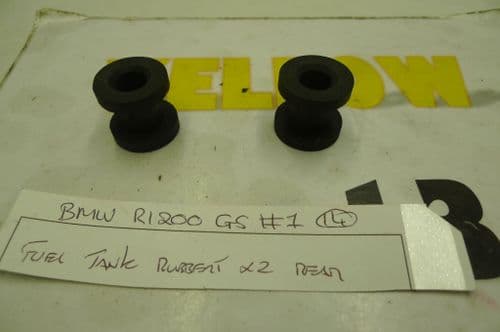 BMW R1200GS ADVENTURE FUEL TANK RUBBERS X2 REAR #1 (LOC-C)