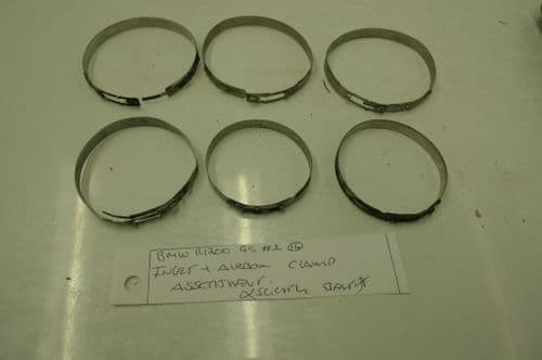 BMW R1200GS ADVENTURE   INLET AIRBOX CLAMP ASSORTMENT    #1 (LOC-C)