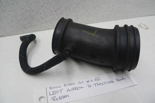BMW R1200GS ADVENTURE   LEFT AIRBOX TO THROTTLE BODY RUBBER  #1 (LOC-C)