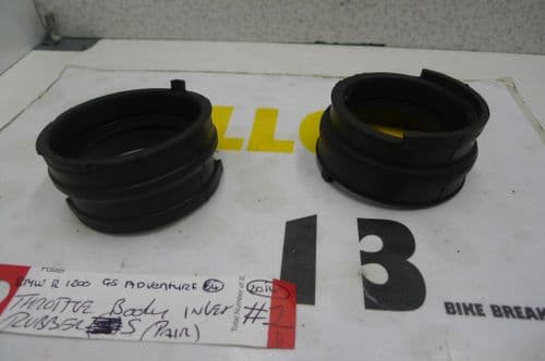 BMW R1200GS ADVENTURE   LEFT & RIGHT THROTTLE BODY INLET RUBBERS    #1 (LOC-C)