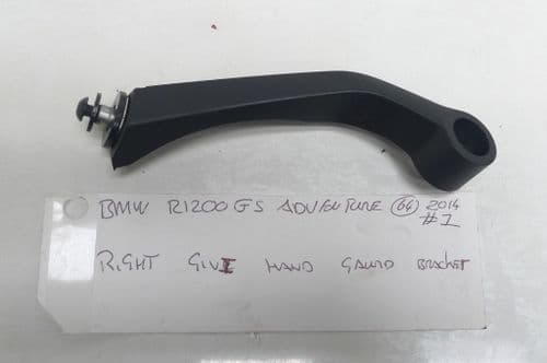 BMW R1200GS ADVENTURE   RIGHT HAND GUARD MOUNT BRACKET (GIVI) 8523434   #1 (LOC-C)