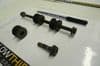CF MOTO 650 NK NAKED  EXHAUST CENTRE BOX BOLT KIT     YELLOW 13     #1(LOC-F)
