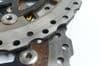 CF MOTO 650 NK NAKED  FRONT BRAKE DISCS 4.33 + 4.30 mm    YELLOW 13   #1(LOC-F)