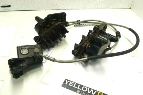 CF MOTO 650 NK NAKED FRONT BRAKE SYSTEM YELLOW 13 BIKE BREAKERS #1(LOC-F)