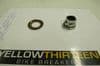 CF MOTO 650 NK NAKED FRONT SPROCKET SPECIAL NUT & WASHER YELLOW 13 #1(LOC-F)