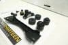CF MOTO 650 NK NAKED FUEL TANK RUBBERS + FIT KIT YELLOW 13 #1(LOC-F)