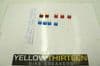 CF MOTO 650 NK NAKED  FUSE BOX FUSES x 9 OEM    YELLOW 13 BREAKERS    #1(LOC-F)