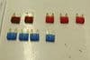 CF MOTO 650 NK NAKED FUSE BOX FUSES x 9 OEM YELLOW 13 BREAKERS #1(LOC-F)
