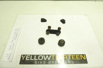 CF MOTO 650 NK NAKED  REAR LIGHT RUBBERS KIT  YELLOW 13 BIKE BREAKERS  #1(LOC-F)