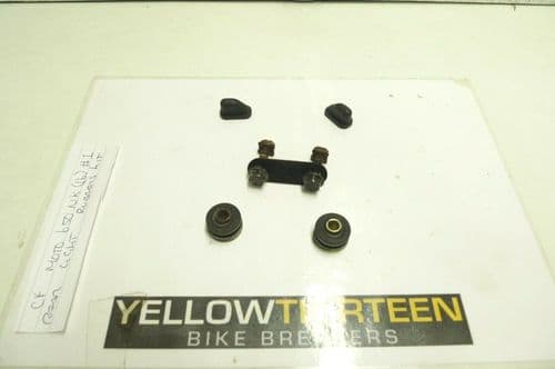 CF MOTO 650 NK NAKED REAR LIGHT RUBBERS KIT YELLOW 13 BIKE BREAKERS #1(LOC-F)