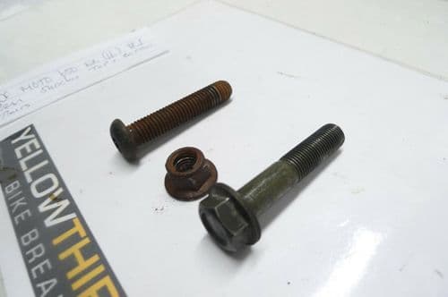 CF MOTO 650 NK NAKED  REAR SHOCK ABSORBER TOP + BOTTOM BOLTS   #1(LOC-F)