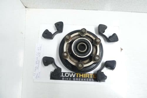 CF MOTO 650 NK NAKED REAR SPROCKET HUB CUSH DRIVE YELLOW 13 #1(LOC-F)