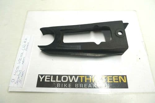 CF MOTO 650 NK NAKED REAR SWINGING ARM CHAIN SLIDER YELLOW 13 #1(LOC-F)