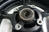 CF MOTO 650 NK NAKED REAR WHEEL YELLOW 13 BIKE BREAKERS #1(LOC-F)