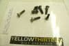 CF MOTO 650 NK NAKED  RIDERS + PILLION FOOT HANGER BOLTS    YELLOW 13  #1(LOC-F)