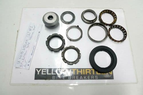 CF MOTO 650 NK NAKED  TOP & BOTTOM YOKE SPECIAL NUT KIT    YELLOW 13   #1(LOC-F)