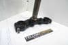 CF MOTO 650 NK NAKED YOKES TOP & BOTTOM YELLOW 13 BIKE BREAKERS #1(LOC-F)