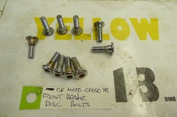 CF MOTO CF650 - 2 TR FRONT BRAKE DISC BOLTS. (LOC-C)