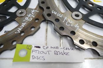 CF MOTO CF650 - 2 TR FRONT BRAKE DISCS. (LOC-C)
