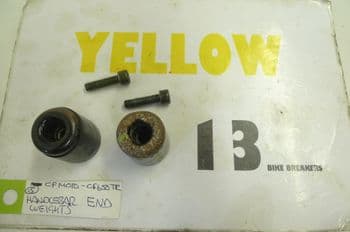 CF MOTO CF650 - 2 TR HANDLEBAR END WEIGHTS x 2. (LOC-C)