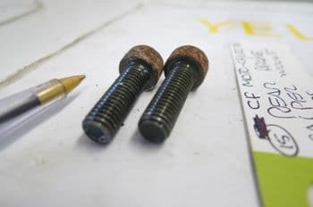 CF MOTO CF650 - 2 TR REAR BRAKE CALIPER MOUNT BOLTS. (LOC-C)