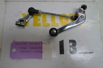 HONDA CB1300 BREAKING.  GEAR SELECTOR LEVER + LINKAGES   (LOC-C)
