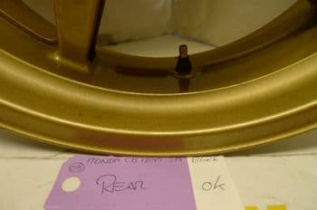 HONDA CB1300 BREAKING.   REAR WHEEL J17 x 5.50   (LOC-C)