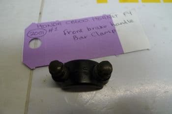 HONDA CB600 HORNET SY FRONT BRAKE HANDLEBAR CLAMP #1(CON-B)