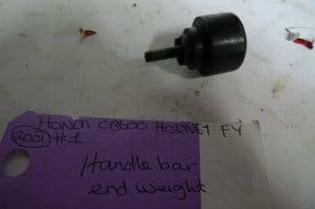 HONDA CB600 HORNET SY HANDLEBAR END WEIGHT #1(CON-B)