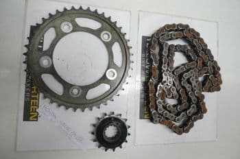 HONDA CB650 F CHAIN & SPROCKETS (LOC-F)