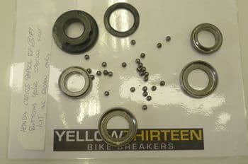 HONDA CBR125 RSF BOTTOM YOKE SPECIAL NUT KIT, AS SHOWN ONLY #9 (CON-B)