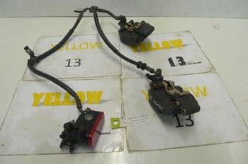 HONDA CBR600 F4 i FRONT BRAKE CALIPERS + MASTER CYLINDER #4 (LOC-D)