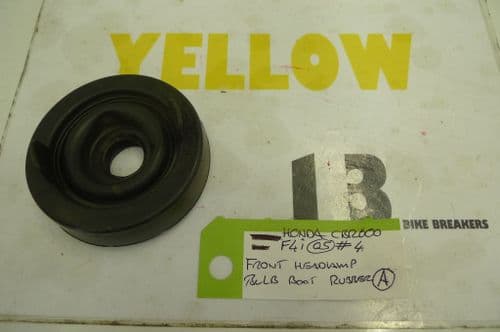HONDA CBR600 F4 i  FRONT HEADLAMP BULB BOOT RUBBER (A)  #4 (LOC-D)