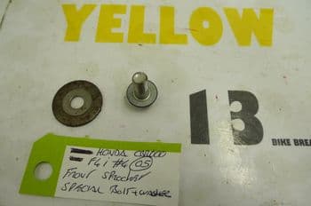 HONDA CBR600 F4 i FRONT SPROCKET SPECIAL BOLT & WASHERS #4 (LOC-D)