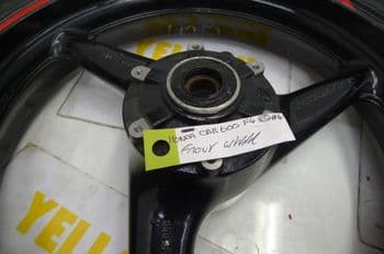 HONDA CBR600 F4 i FRONT WHEEL 54S J 17 M/C X MT3.50 DOT #4 (LOC-D)