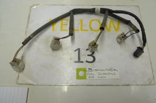HONDA CBR600 F4 i  FUEL INJECTOR SUB LOOM  #4 (LOC-D)