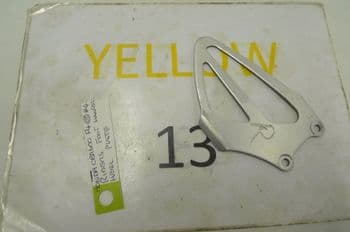 HONDA CBR600 F4 i  RIDERS RIGHT HEEL PLATE  #4 (LOC-D)