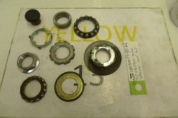 HONDA CBR600 F4 i   TOP & BOTTOM YOKE SPECIAL NUT KIT #4 (LOC-D)