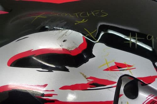 HONDA CBR600,  RIGHT FAIRING COWL COMP R LOW 64300-MV9A-0000  #92 (U4R)