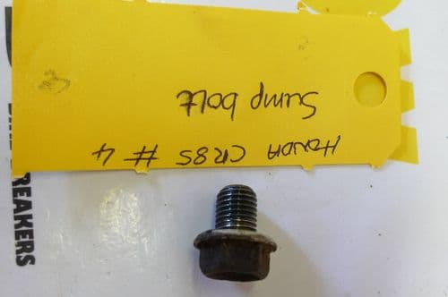 HONDA CR85 BIG WHEEL. OIL SUMP DRAIN BOLT #4 (LOC-A)