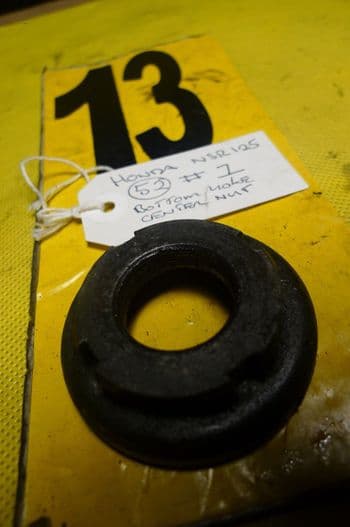 HONDA NSR125 FOX EYE SPRINT BREAKING. BOTTOM YOKE S NUT #1(WEB-STOCK)(A-SK) (CON-D)