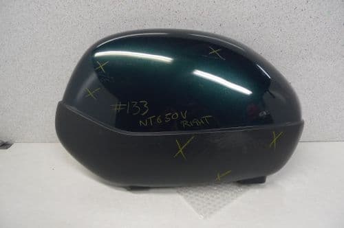 HONDA NT650V,  RIGHT REAR PANNIER LID 77227-MBL-6100 FAIRING  #133 (U4R)