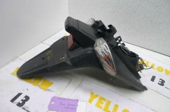 HONDA PCX125 REAR FENDER + INDICATORS. YELLOW 13 BB #2 (LOC-F)