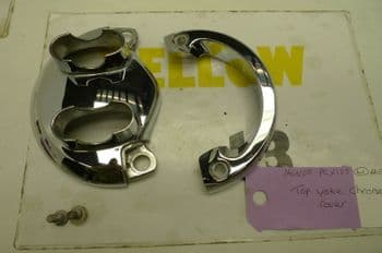 HONDA PCX125 TOP YOKE CHROME COVER. YELLOW 13 #2 (LOC-F)