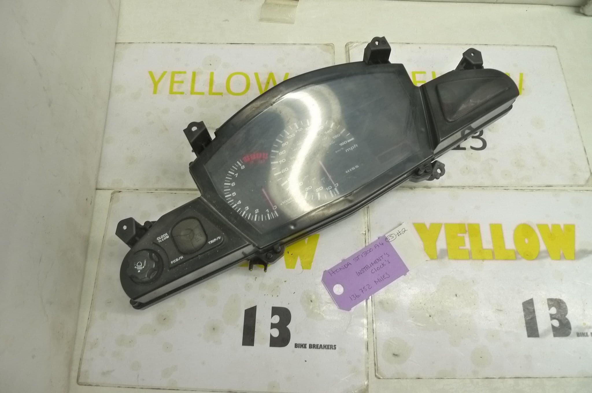 HONDA ST1300 A4 PAN EUROPEAN INSTRUMENTS 136752 MILES 2 67-B