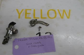 HONDA ST1300 A6 PAN EUROPEAN. SEAT CATCH & CABLE GUIDE #1