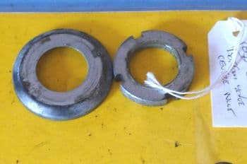 KAWASAKI BN125 BN 125 2007 BOTTOM YOKE CENTER NUT #1 (LOC-C)
