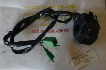 KAWASAKI BN125 BN 125 2007 LEFT HANDLEBAR SWITCH GEAR #1 (LOC-C)